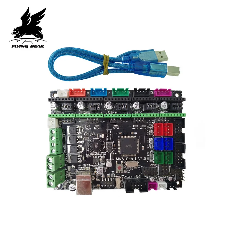 Flying Bear контроллер печатная плата MKS Gen-L V1.0 интегрированная материнская плата совместимая с Ramps1.4/Mega2560 R3 Поддержка a4988/TMC2208