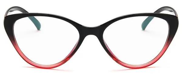 2019 очки кошачий глаз оправа с прозрачными линзами женские Брендовые оптические