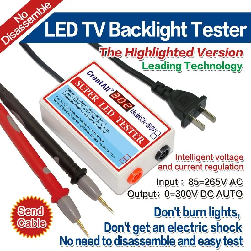 0 300 v LED StripTV монитор ноутбука Подсветка светодиодные лампы Европейским