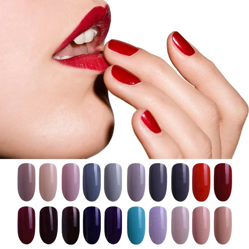 Solomey Гель лак 2018 новый цветной набор для дизайна ногтей Nude complet краска Vernis