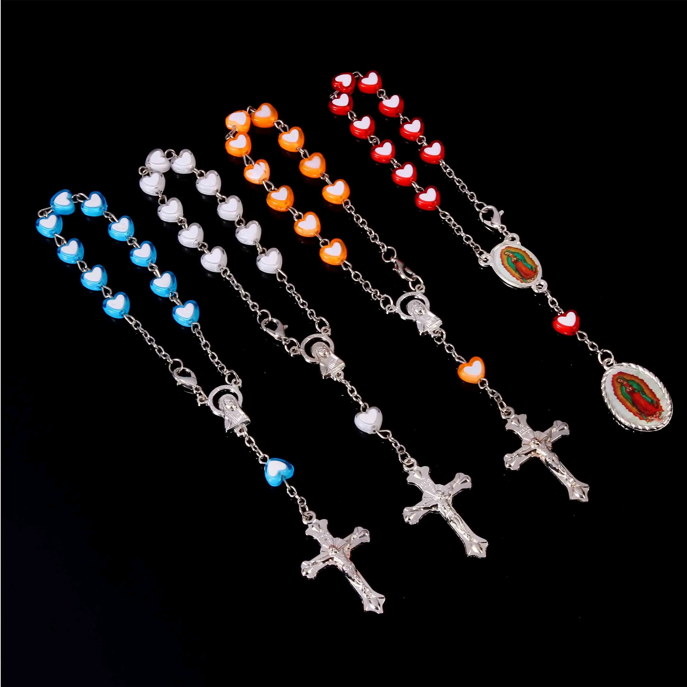 48 браслетов с крестом Иисуса католические сувениры ювелирные изделия для