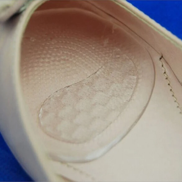 

1 Pair Soft Shoe Pads Insoles Inserts Foot Care New Clear Gel Silicone Cushion Woman Ladies Girls High Quality