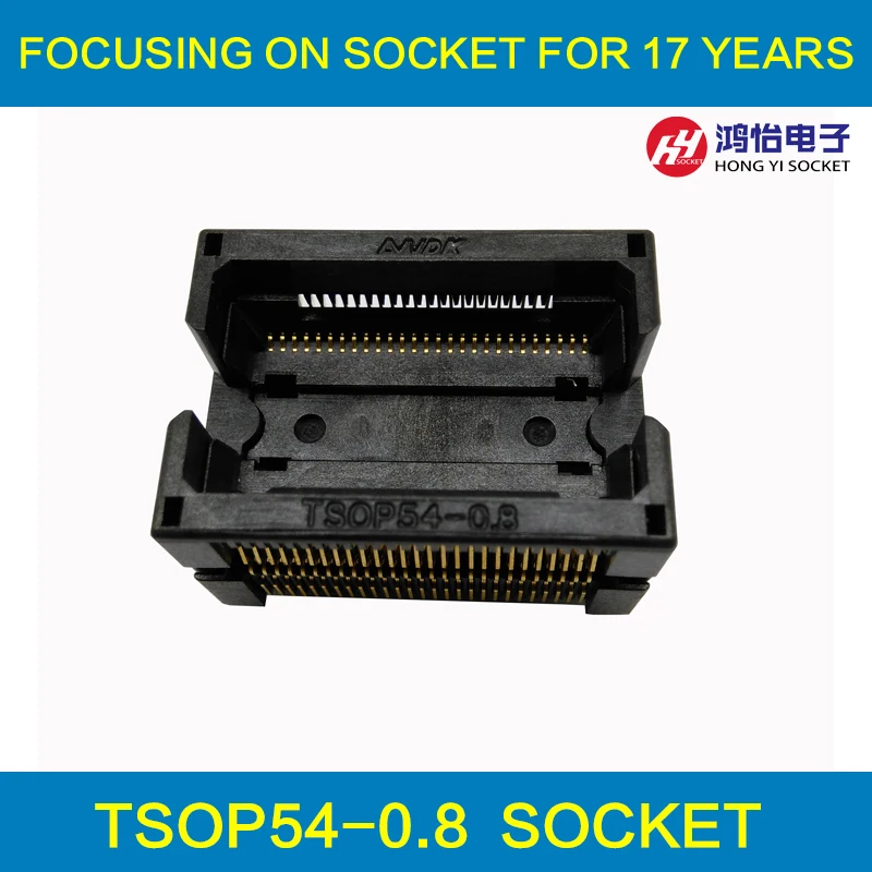 TSOP54 0.8 Opentop IC тестовая розетка запись в гнездо Программирование адаптер Блок