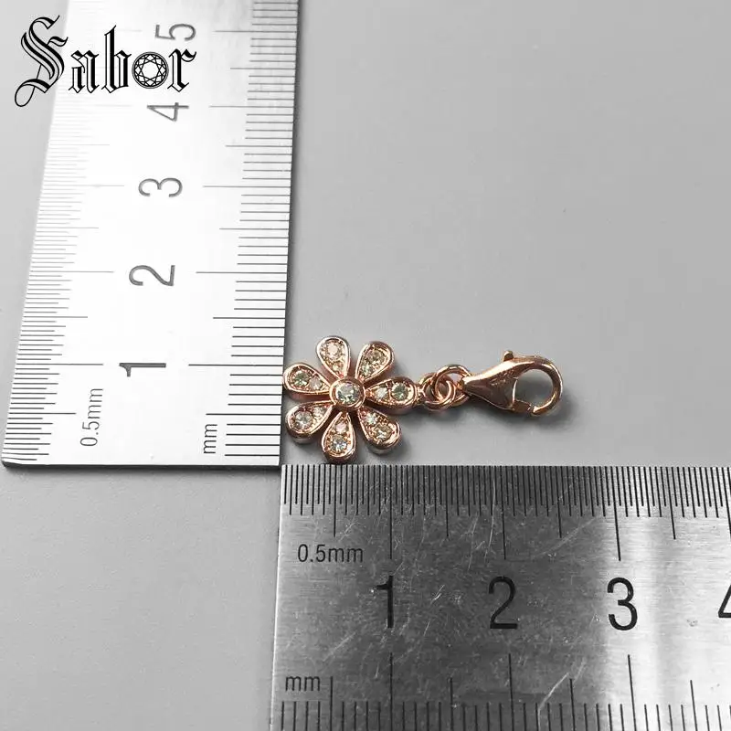 Подвеска из розового золота с цветком томаса лепестков ювелирные изделия 2020 для