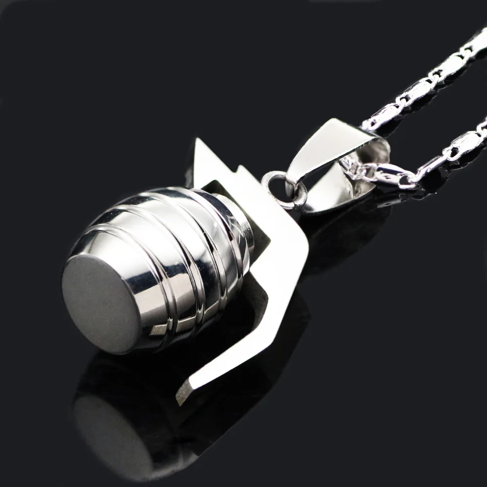 MCSAYS Fashion Jewelry Soecial Design Hand Grenade Pendant Hiphop Titanium Necklace Army Cool Mens 4JB | Украшения и аксессуары