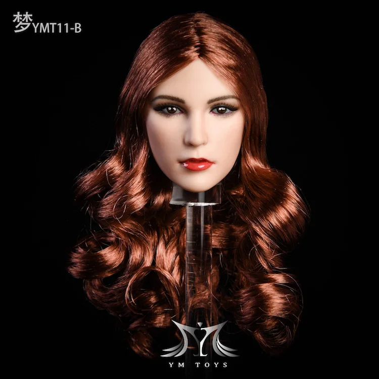 YMT011 Dream 1/6 Женская резьба по форме головы для 12 дюймов фигурки женского тела