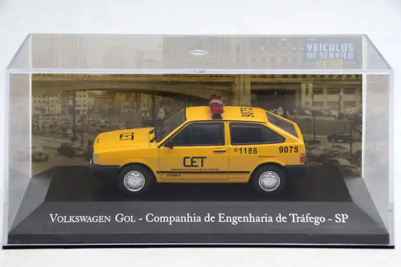 VW Gol Алтая 1:43 IXO для V~ W Gol/1500 1982/Voyage/Kombi/Gol/Santana/Passat/Fusca/saviro литые модели игрушечных автомобилей Коллекция миниатюрных - Цвет: VW Gol