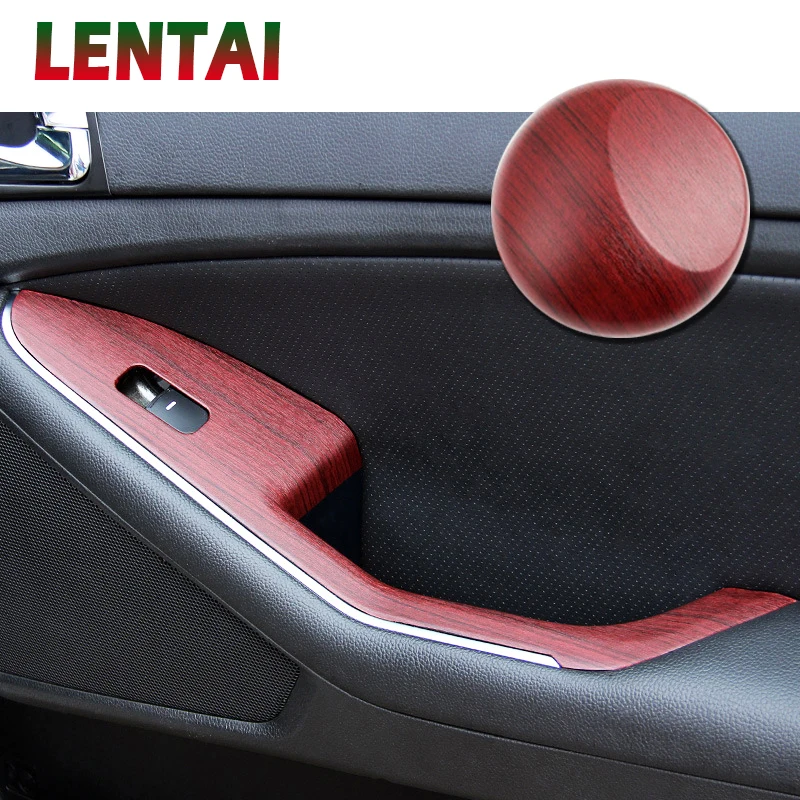 LENTAI для Opel astra h j g insignia Seat leon ibiza автомобиль Abarth стикер дерево зернистая пленка