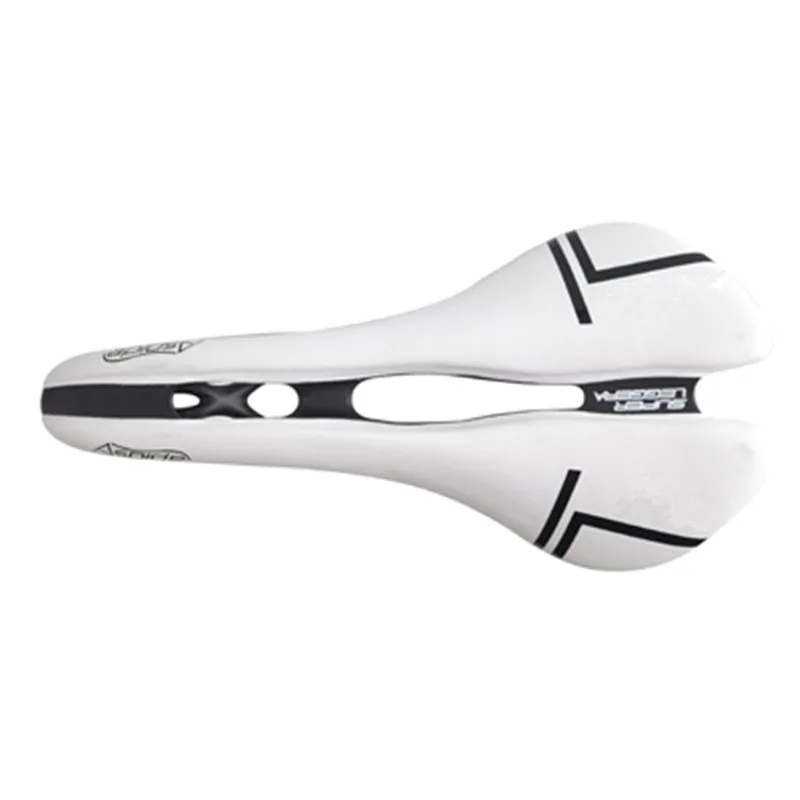 Lightweigh Selle полностью карбоновое седло для велосипеда vtt гоночное сиденье волна шоссейное велосипедное седло для мужчин Sans Велосипедное Сиденье коврик для велосипеда запасные части - Цвет: White