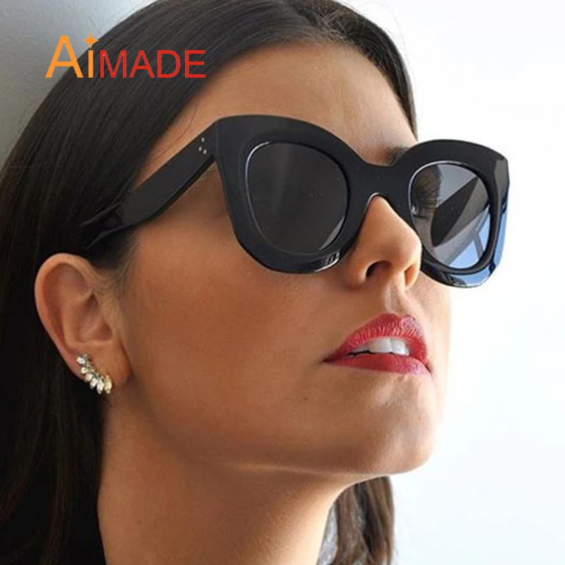 Aimade новые модные солнцезащитные очки кошачий глаз женские 2018 брендовые
