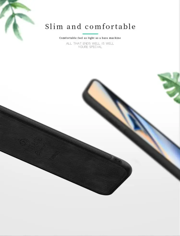 Чехол PINWUYO для OnePlus 7 винтажный Ретро тонкий гибридный TPU PC кожаный защитный чехол