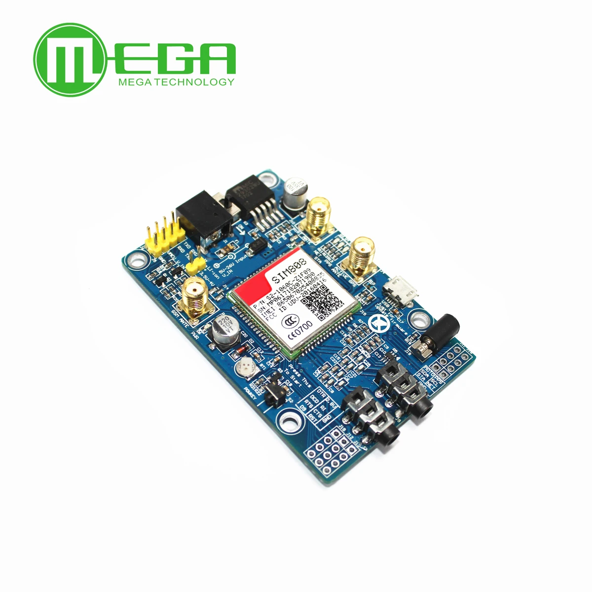 SIM808 вместо SIM908 модуля GSM GPRS GPS макетная плата IPX SMA с антенной для Arduino Raspberry Pi |