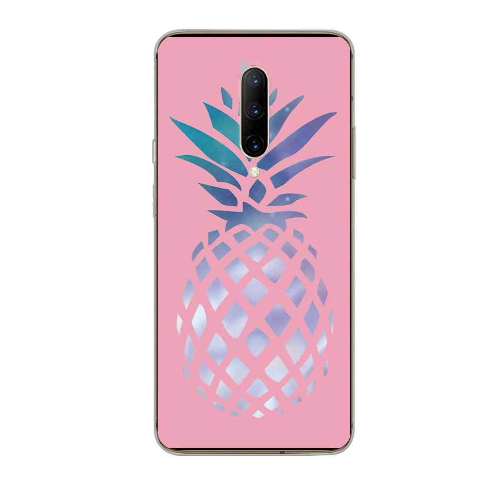 ciciber Summer Fruit Pineapple Cover For Oneplus 7 Pro Phone Cases for 1+7 Fundas Capa Coque Soft TPU Capinha Shell |