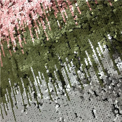 light green Градиент Красочные Русалка Блестящие Блестки блестки DIY ткань с блестками для одежды сумки вечерние Свадебные торжества фон - Цвет: light green