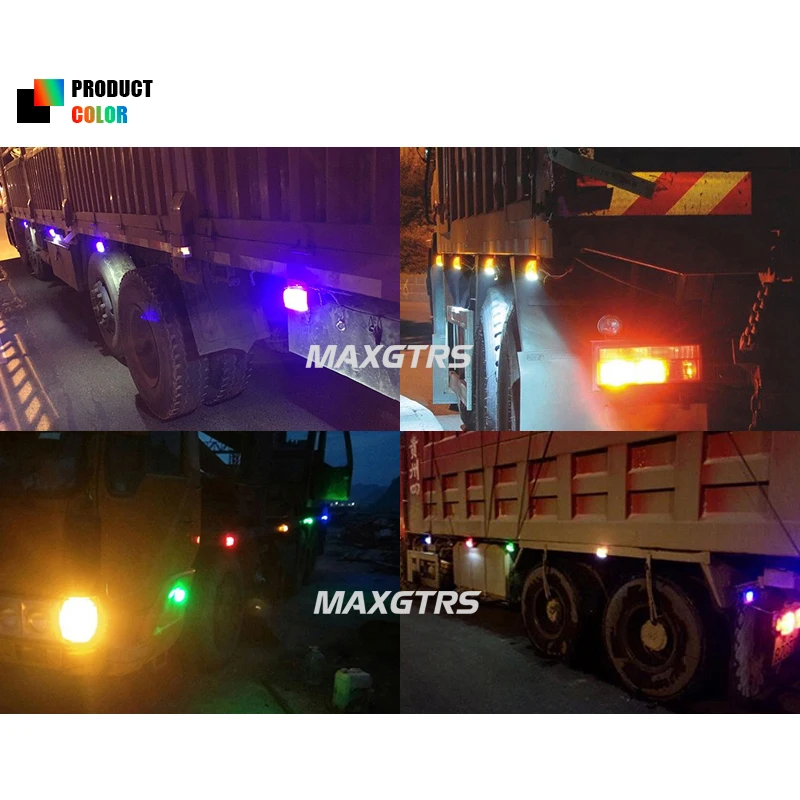 12 V/24 V Автомобильный Светодиодный Боковой габаритный фонарь задние лампы сигнала поворота светильник грузовика прицепа автобуса, рабочими электрическими схемами Предупреждение Противотуманные фары парковка светильник ing бар