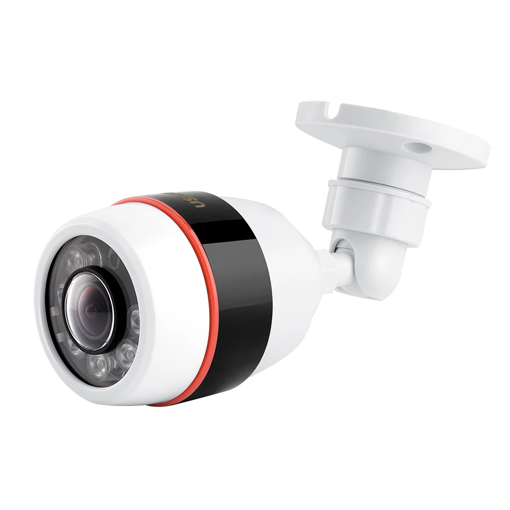 USAFEQLO широкоугольный 1 8 мм Наружная ip камера PoE 1080P 960P 720P ABS корпус ONVIF безопасности
