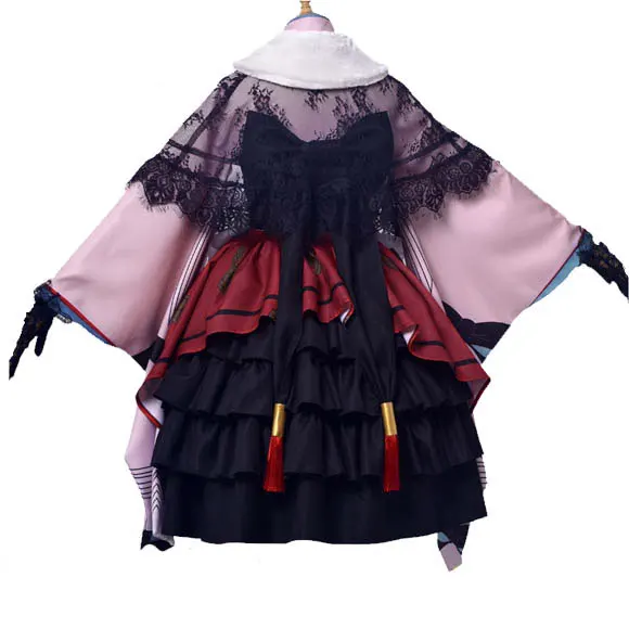 Косплей японский аниме Rozen maiden Shinku девушка одежда Cos Одежда |