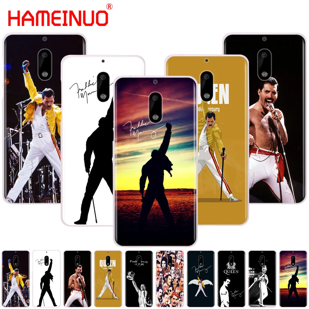 HAMEINUO Freddie Mercury Queen band чехол для телефона Nokia 9 8 7 6 5 3 Lumia 640 640XL 2018|Бамперы| |