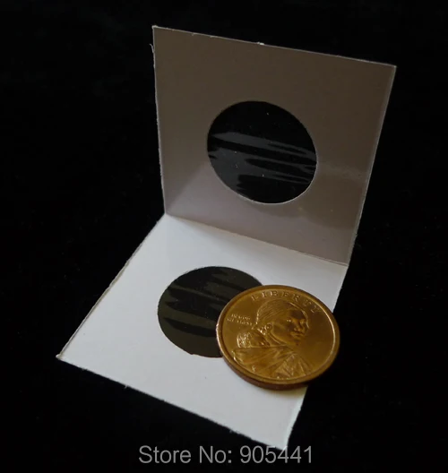 Картонные лавсаровые держатели для монет 50 шт. 2 х2 принадлежности диаметром 26 мм