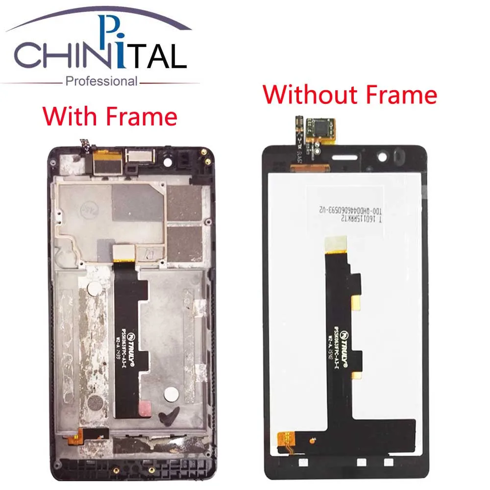 CHINPITAL для BQ Aquaris E4.5 hd ЖК дисплей Дисплей с рамкой планшета негр IPS5K0631FPC A3 E bq e4.5 +