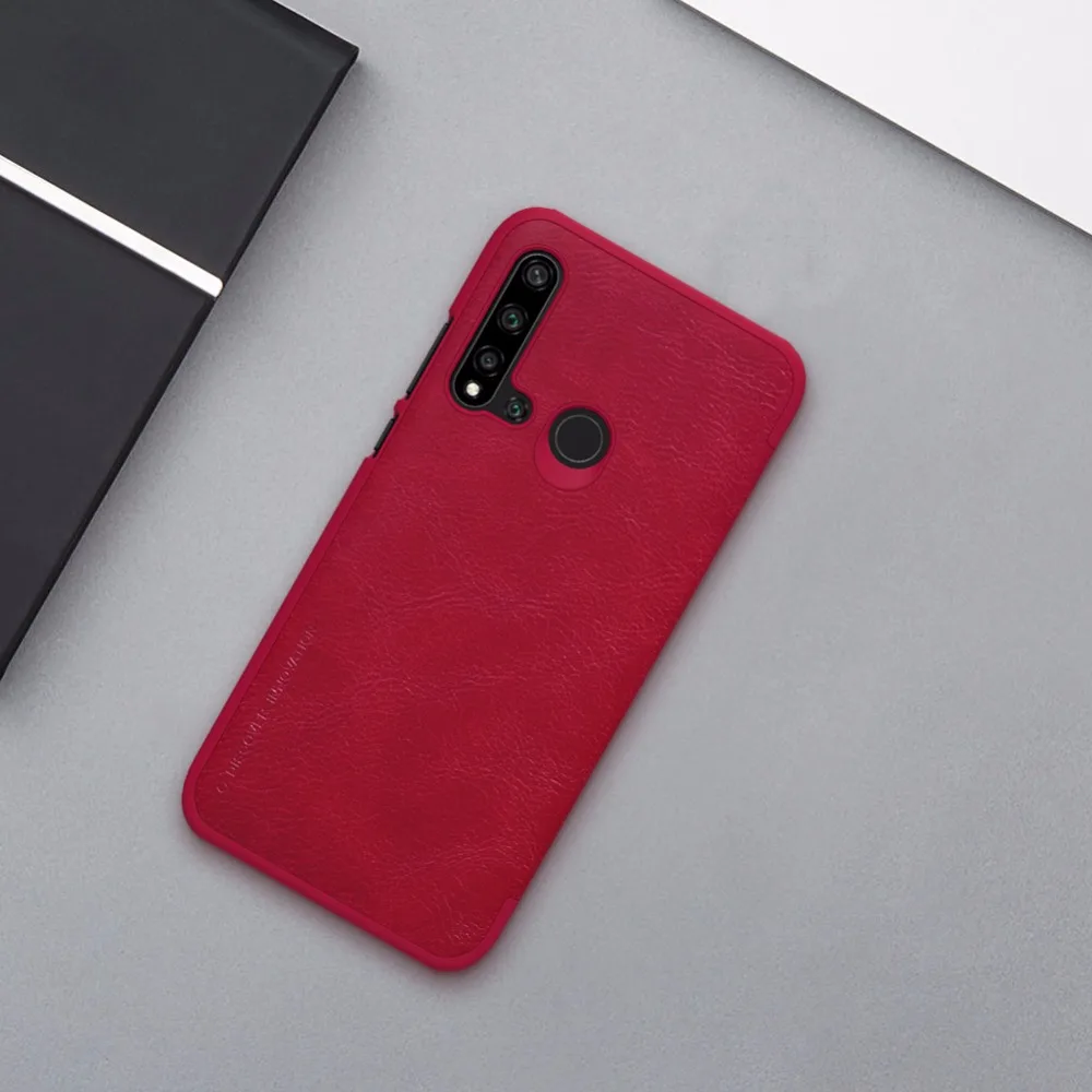 Чехол для huawei P20 Lite Nillkin QIN откидная крышка карточка Карманный кожаный чехол для huawei P20 Lite с роскошной упаковкой