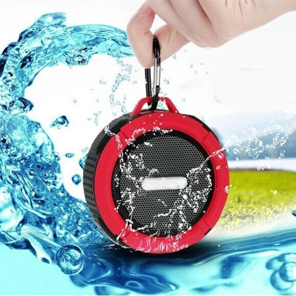 Уличная портативная Bluetooth колонка прочная водонепроницаемая Беспроводная мини