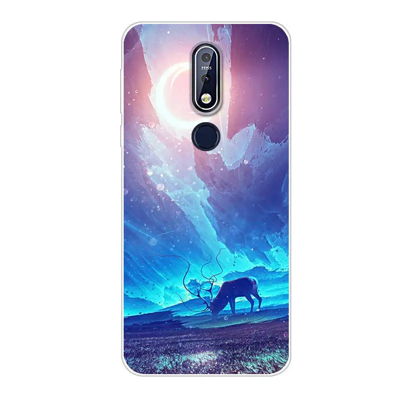 Чехол для Nokia 7 1 чехол телефона 2018 TA 1085 1095 1096 1097 силиконовый мягкий из ТПУ задняя