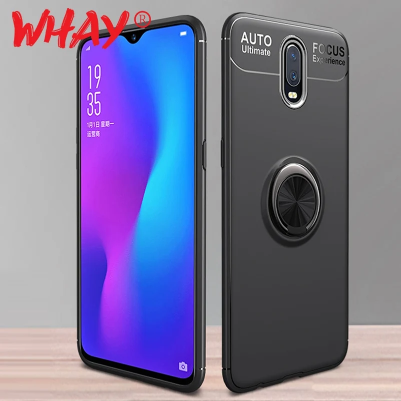 Чехол Oneplus6t с кольцом для Oneplus 6 t Coque мягкий силиконовый чехол роскошный
