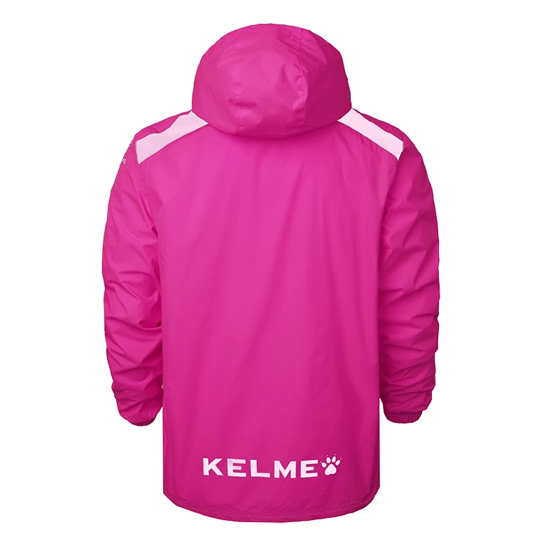 KELME, Спортивная Мужская Детская футбольная майка, куртка для бега, тренировочная куртка для упражнений, ветрозащитная одежда, пальто K15S605