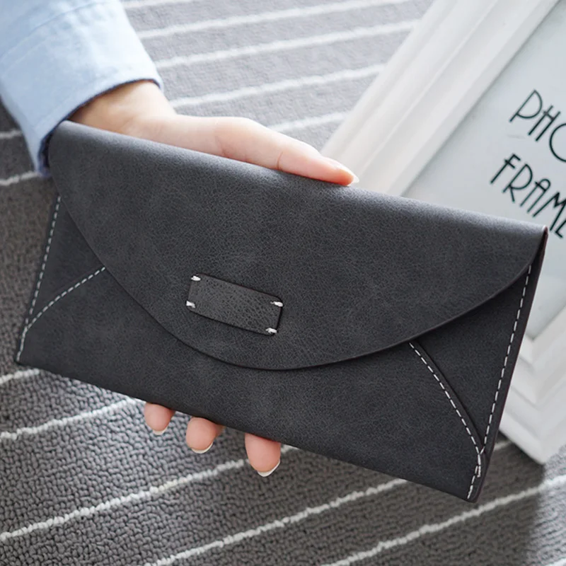 Горячая Мода большой емкости Женские кошельки для девочки на каждый день длинный