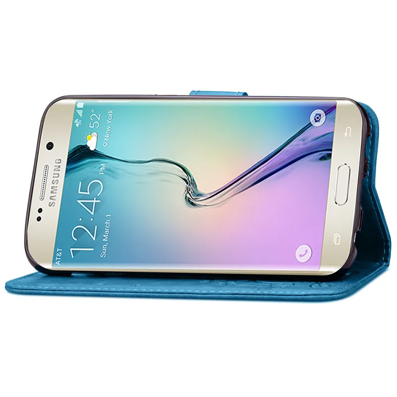 Кожаный чехол-книжка с объемным цветком для Samsung A10, чехол для задней панели телефона для Samsung Galaxy A10 A 10 SM-A105F A105 A105F, чехол