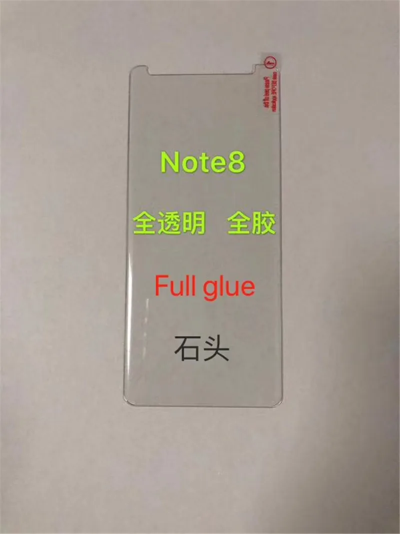 3D изогнутое прозрачное закаленное стекло с полным покрытием клея для SAMSUNG S9