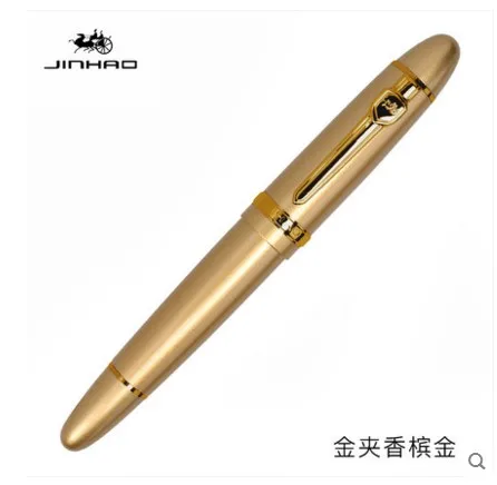17 Доступный Jinhao 159 черный и серебристый M перо-перьевая ручка толстый подарок - Цвет: 17