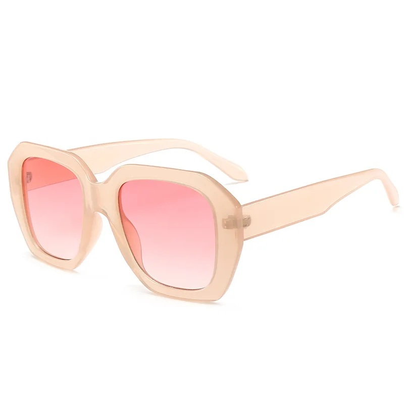 Винтажные большие леопардовые солнцезащитные очки женские квадратные в форме