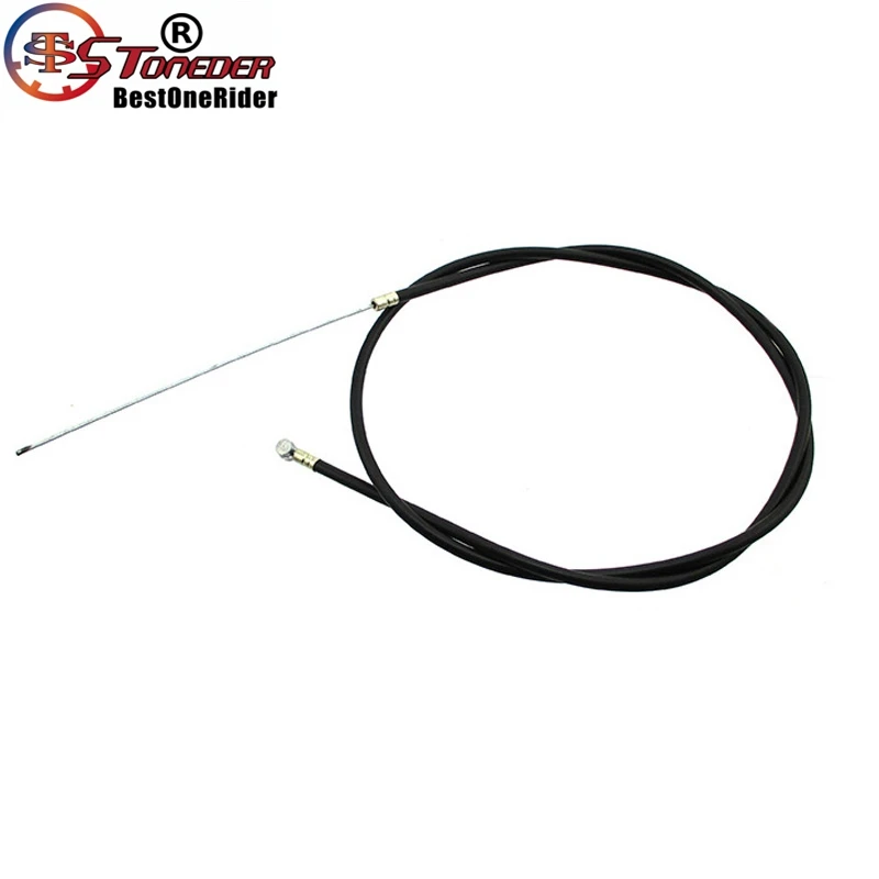 Stoneder 1100 мм 4" Трос стояночного тормоза для 2-х тактный 47cc 49cc мини moto ATV Quad Dirt Pit Карманный велосипеда китайского производства