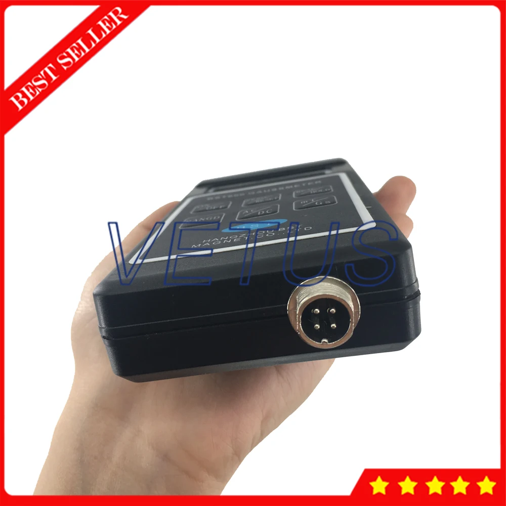 BST600 диапазон 0 ~ 200мт 2000мт цифровой Gaussmeter/Teslameter с измерением магнитного поля AC /