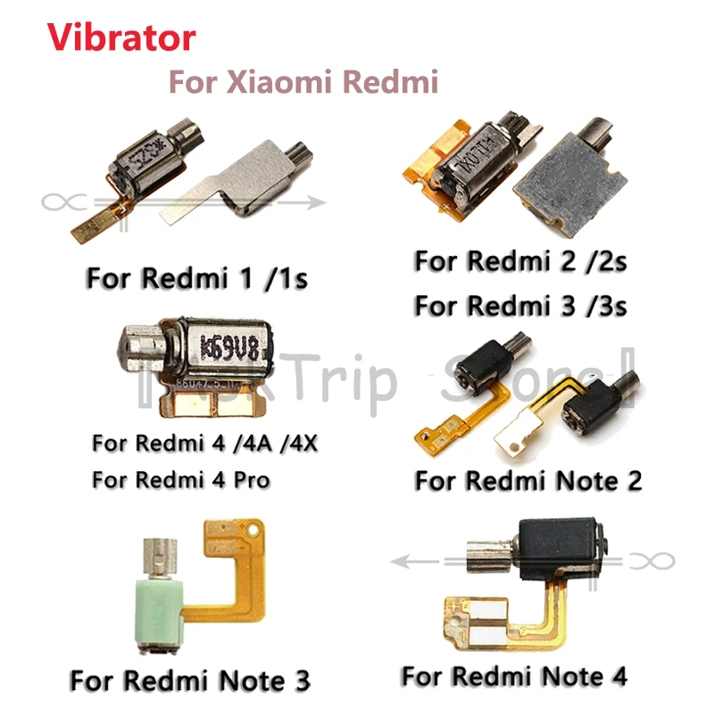 Сменные детали двигателя для Xiaomi Redmi 1 1s 2 2s 3 3s 4 4A 4X Pro Note Вибрационный двигатель