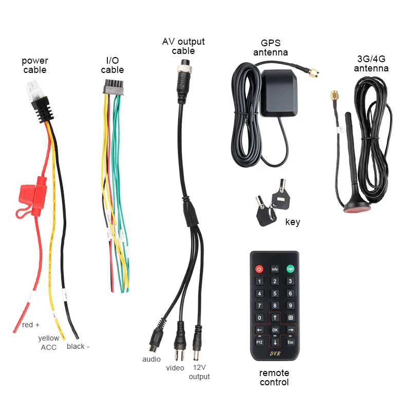 2 ТБ 4G gps AHD HD Мобильный Dvr 1080P HDD в режиме реального времени наблюдения 4CH Автомобильный видеорегистратор gps трекер MDVR g-сенсор I/O сигнализация