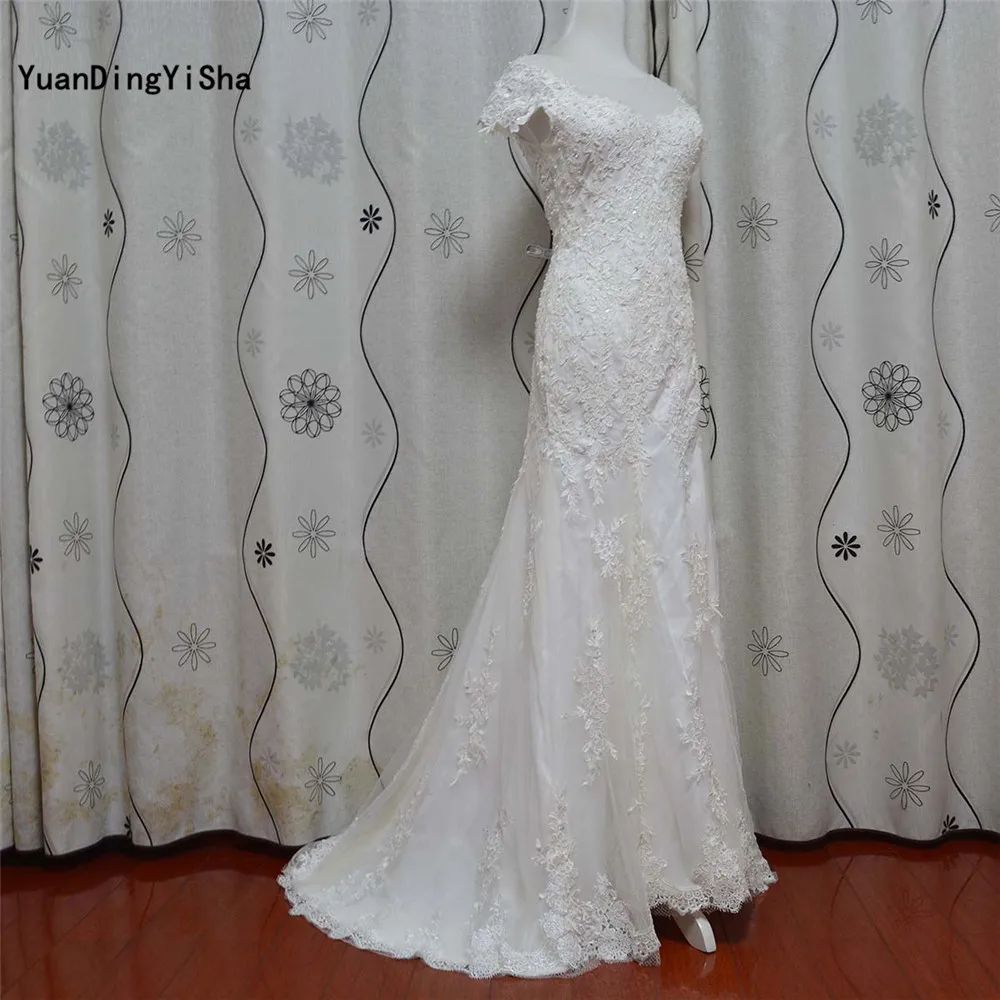 Настоящая фотография Изготовление размеров под заказ Кружево Русалка суд Поезд