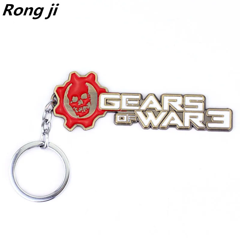 Цвет: желтый Gear s of War gear Solid V the Phantom Pain Dogs of War брелок для ключей цепочка подвеска Аксессуары для автомобильных ключей - Цвет: Цвет: желтый