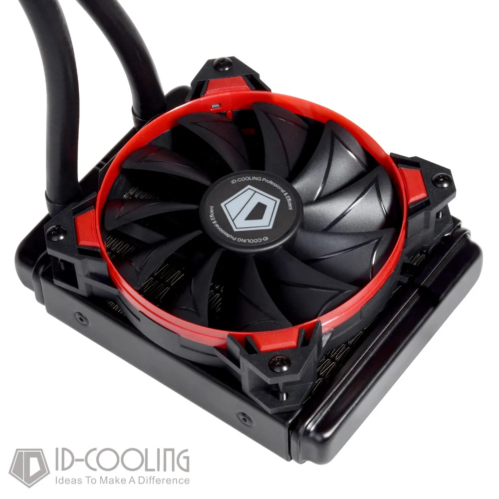 ID COOLING FROSTFLOW 120L кулер для воды уникальный Comet tail светодиодный светильник 120 мм