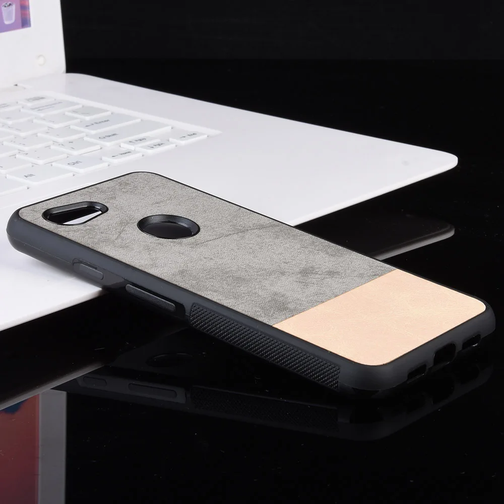 Для Google Pixel 3A чехол Ретро джинсовая ткань кожаный защитный чехол для телефона для Pixel 3A XL 3axl 4xl бизнес твердая задняя крышка(N0531