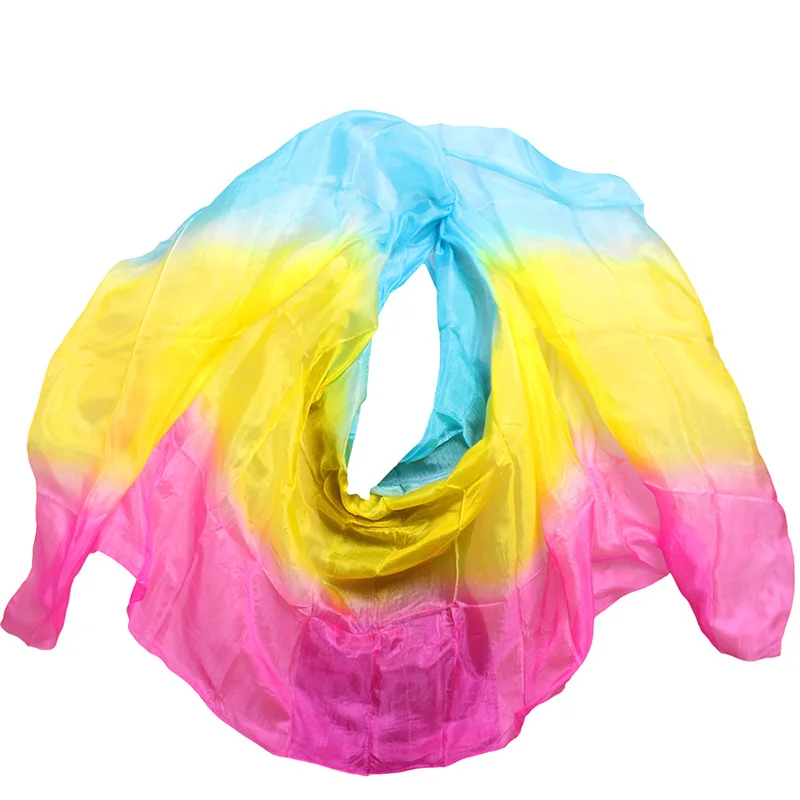 Женская шелковая Фата для танца живота реквизит девушек|Танец живота| |