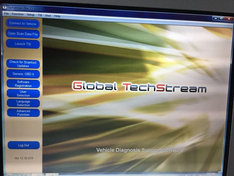 OTC it3 global techstream для toyota диагностический сканер Программное обеспечение с I5 8G