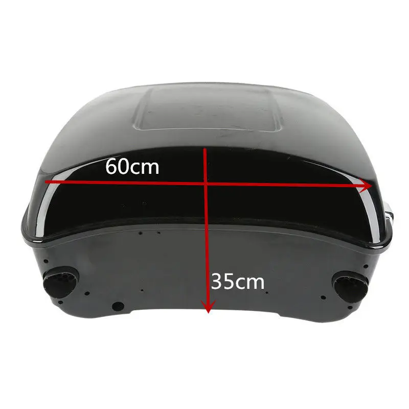 13 &quotKing Trunk Pack Tail Box для Harley Tour Pak Touring Street Glide Road King FLT FLHT FLHX Ultra Classic Electra 14 18|harley trunk|harley
