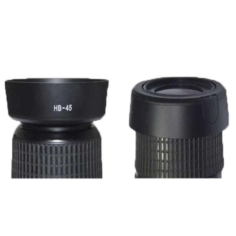 Бленда для объектива NIKON D3000 D5000 D40 D40X D60 D3100 d3200 HB 45 DX 18 55 мм f/3 5 6G VR ED|lens hood|lens hood for nikonfor