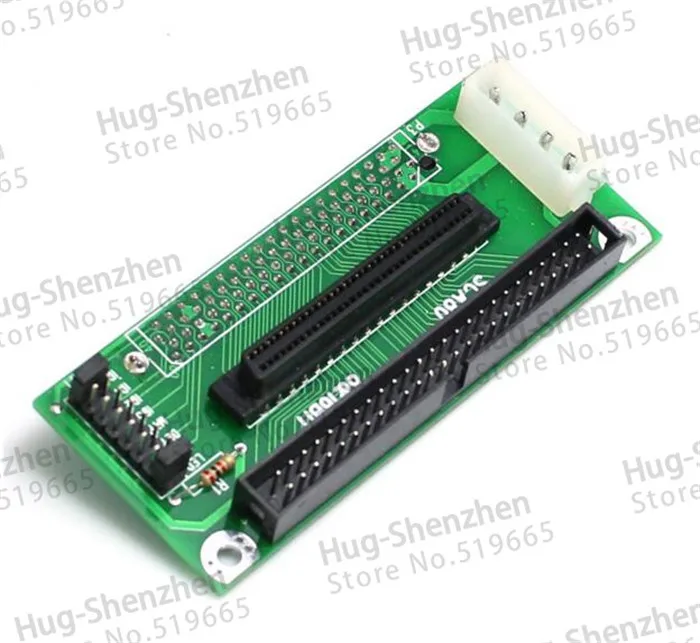 SCSI SCA 80 PIN TO 68 50 адаптер к IDE | Компьютеры и офис