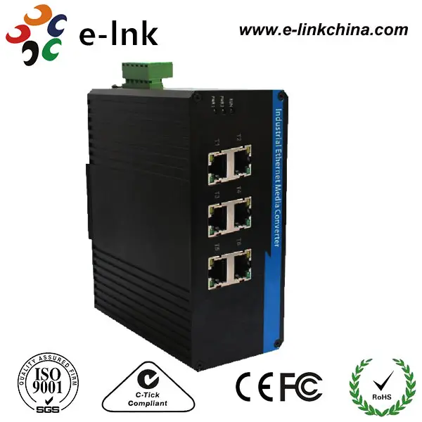 

6-Port 10/100M Industrial Ethernet Switch