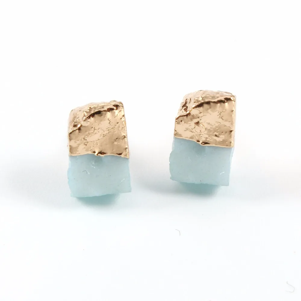 Chic Female Pierced Ear Studs Small Geometric Earings For Women Jewelry Trendy Resin Stud Earrings Earstud Cute E143 | Украшения и