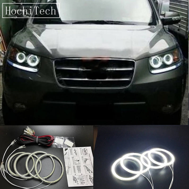 HochiTech ультра яркие красные/зеленые/Белый светодиодный глаза ангела halo Кольцо